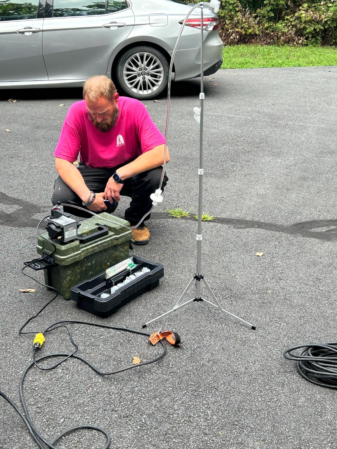 Certified and experienced mold testing professionals